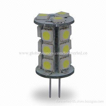 Tower Type G4/12V DC/18 LED Halogen Bulb, Replacement for RV Camper Trailer Boat Marine, 2.16W